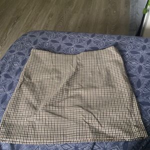 Never worn womens mini skirt